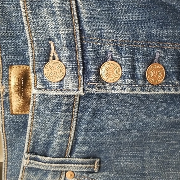 💕MOTHER💕 The Pixie Dazzler Ankle Fray Jeans ~ Beginner's Luck 32 NWOT - Picture 14 of 16